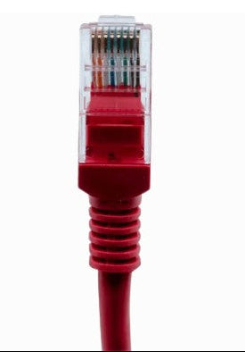PATCH CORD UTP CAT 6A 10FT ROJO