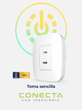 Toma Sencilla | sobreponer | 125V