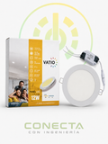 PANEL LED  INCRUSTAR | 12W | 100V - 240V | LUZ CALIDA