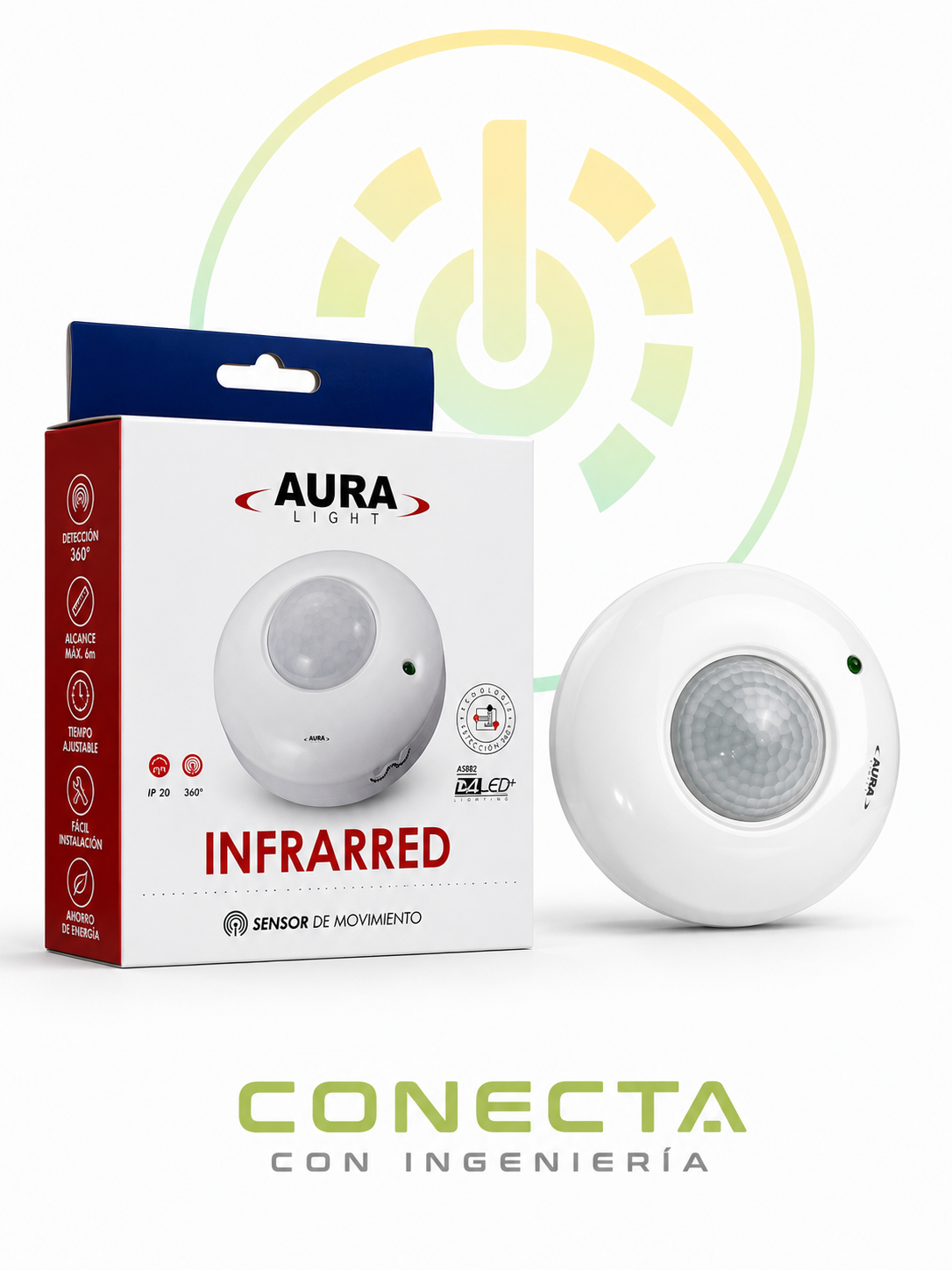 AURA LIGHT | INFRARED | 360° | IP 20