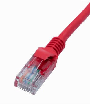 PATCH CORD UTP CAT 6A 10FT ROJO