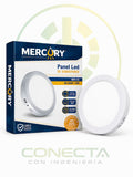 PANEL LED REDONDO "DE SOBREPONER" 12W