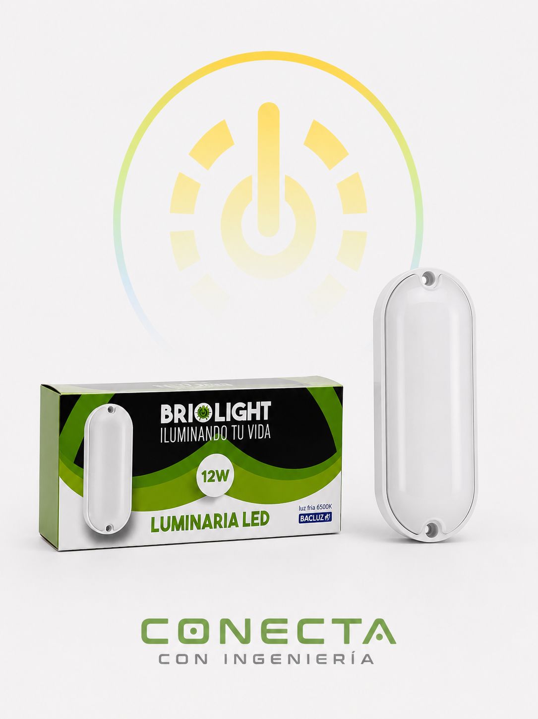TORTUGA LED | LISA BLANCA | 12W | 85 - 265V