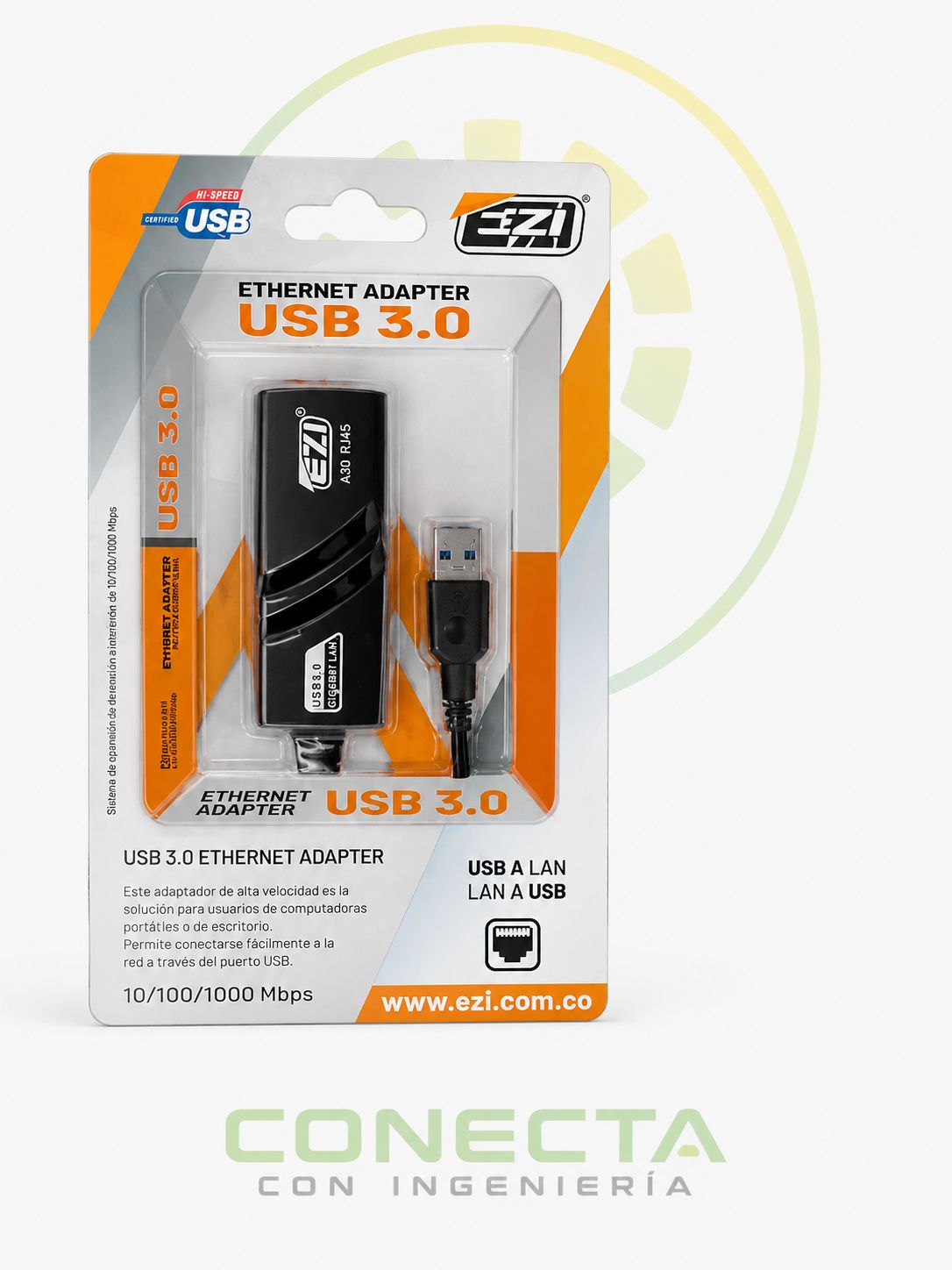 ADACTADOR | USB 3.0 | 10/100/1000 MBPS