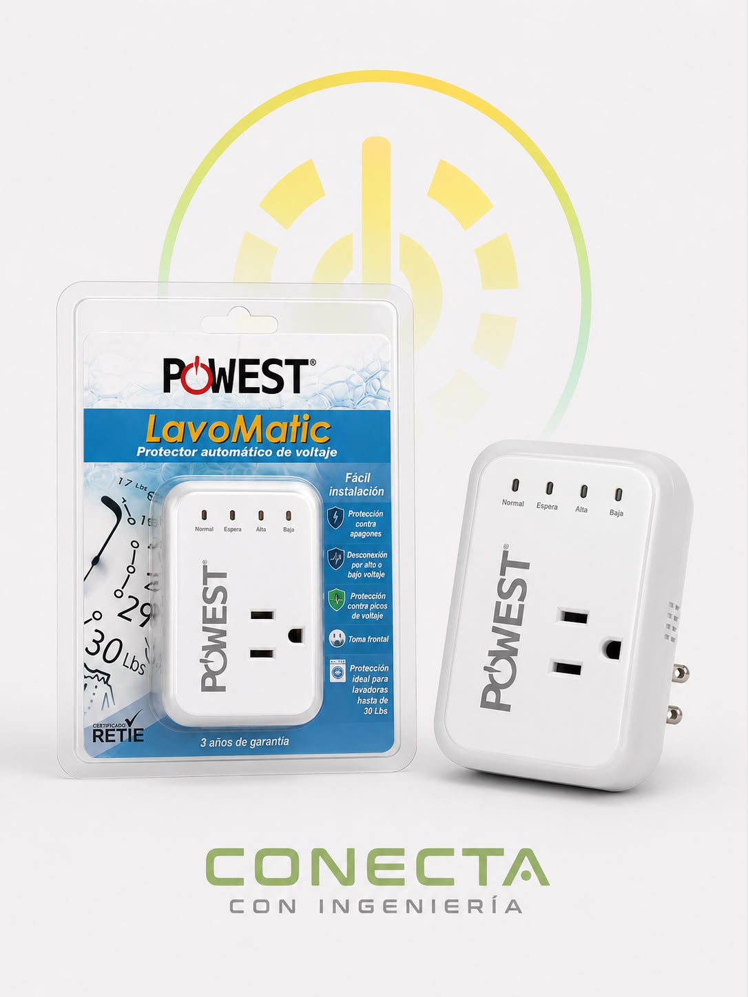 Protector de voltaje | Automatico |  Lavomatic | LAVADORA